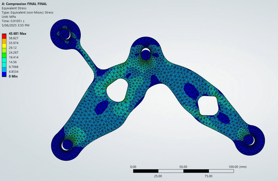Structural Bracket Optimisation (view 1)